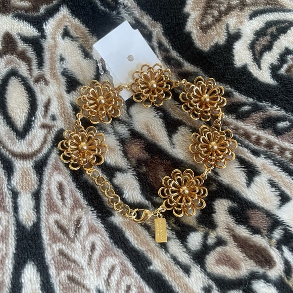 kate spade Jewelry - Y2K Kate Spade Gold Oops A Daisy Bracelet